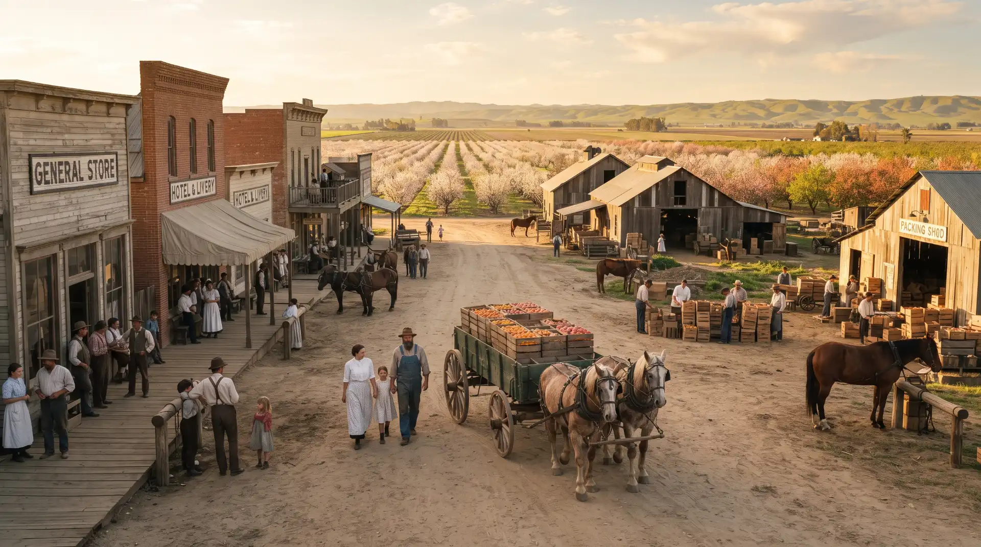 Agriculture Created an Agricultural Business Network