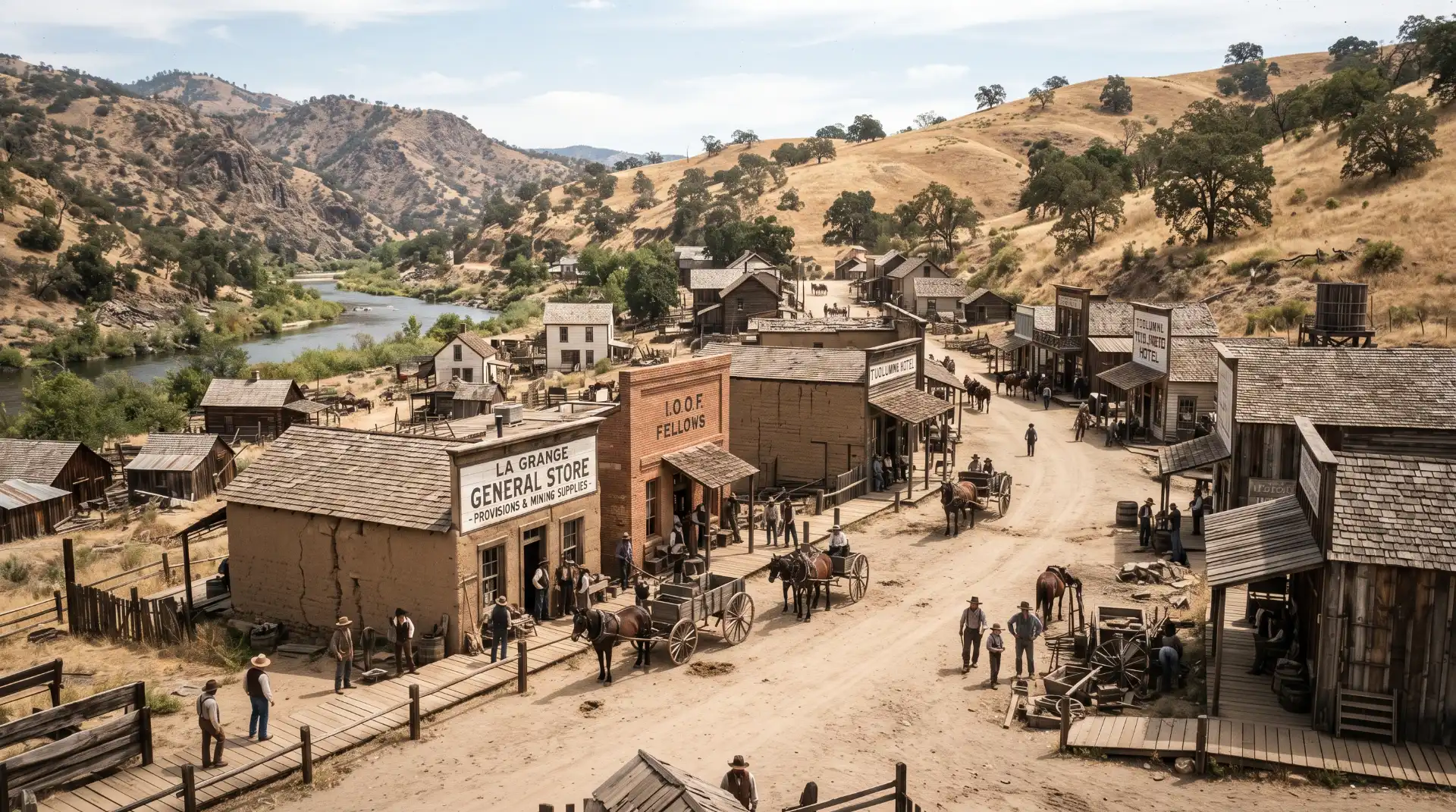 Knights Ferry A Gold Rush Community Along the Stanislaus River